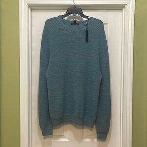 lords of harlech - NWT Cameron xtrafine teal 95% wool pullover - size M
